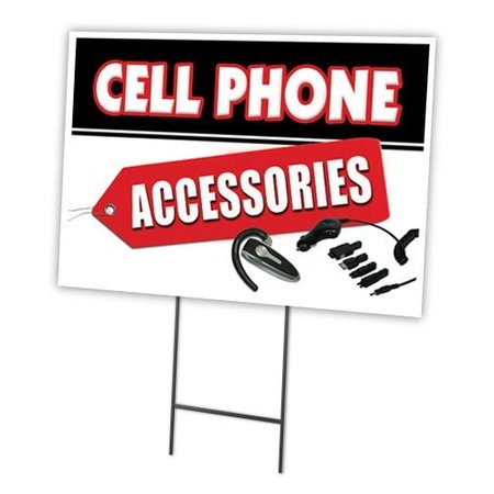 Signmission Cell Phone Accessories Yard & Stake outdoor plastic coroplast window, C-1824 Cell Phone Accessories C-1824 Cell Phone Accessories